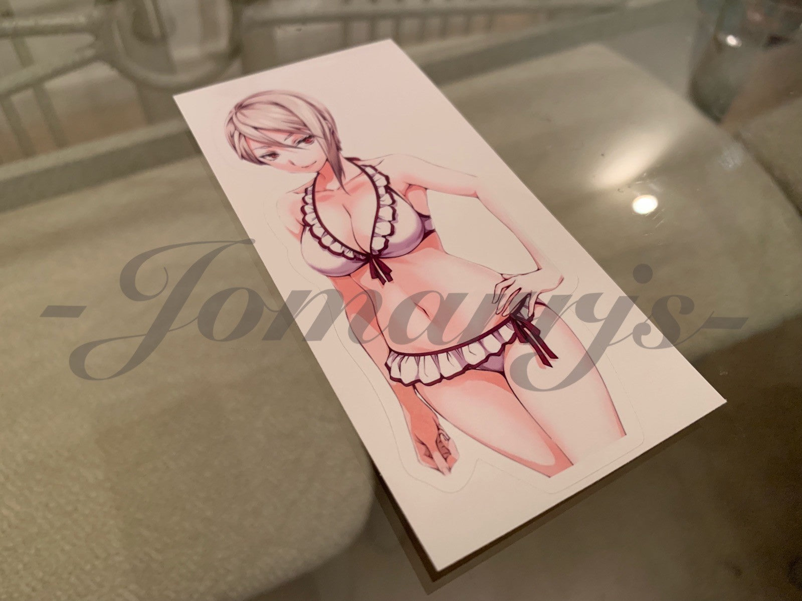 Food Wars! Shokugeki no Soma - Anime - Alice Nakiri Bikini Sun Fun Sticker Decal