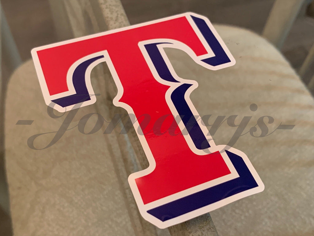 Texas Rangers Baseball Team Logo MLB Sticker Decal Vinyl 2"-18" waterproof