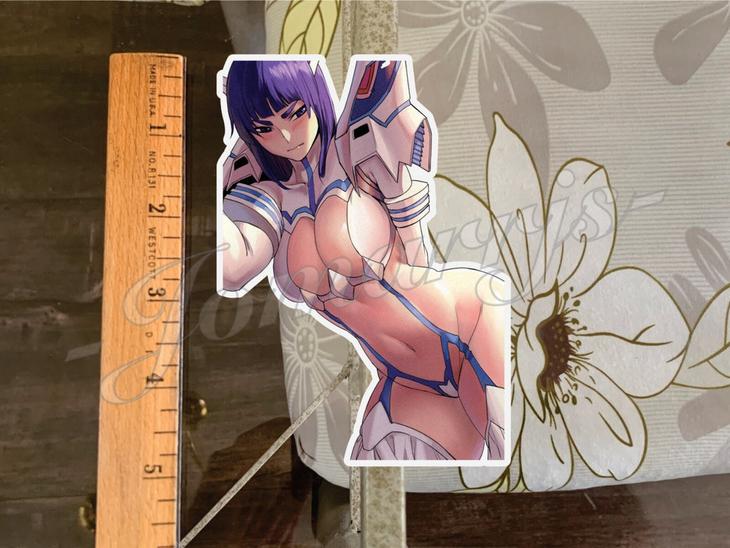 KILL la KILL Kiryuin Satsuki Bikini Sun Fun Sticker Decal manga ecchi oppai 1&2