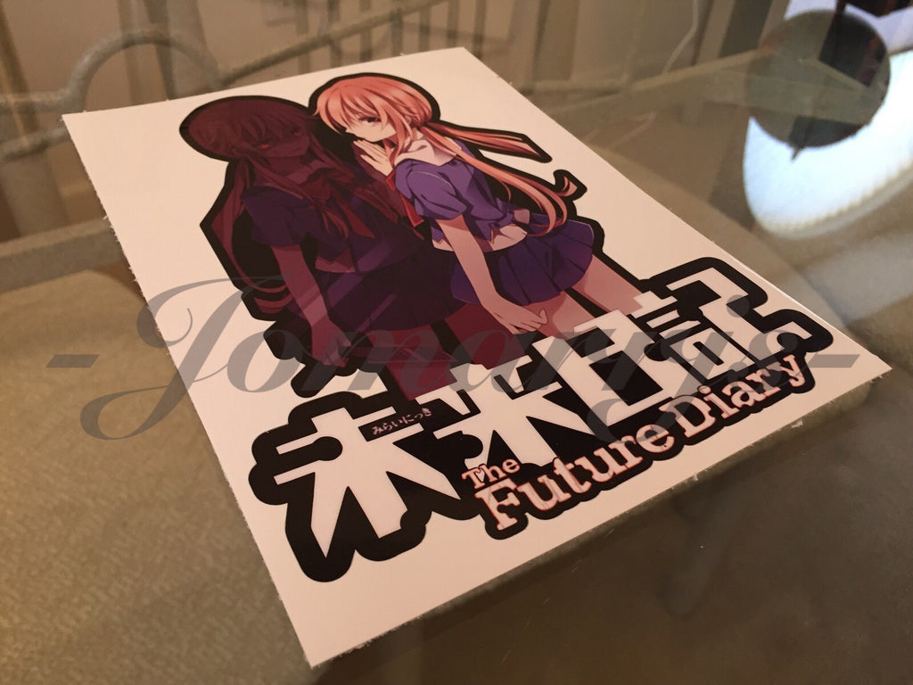Future Diary - Anime - Yuno Gasai “Reflect” Sticker Decal Vinyl nikki mirai