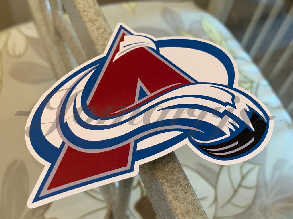 Colorado Avalanche Hockey Team Logo NHL Sticker Decal Vinyl #GoAvsGo