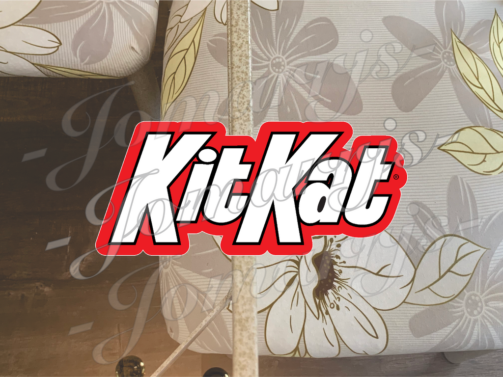 Nestle KitKat Logo Candy Brand Vinyl Sticker Decal fan tumbler laptop kit kat