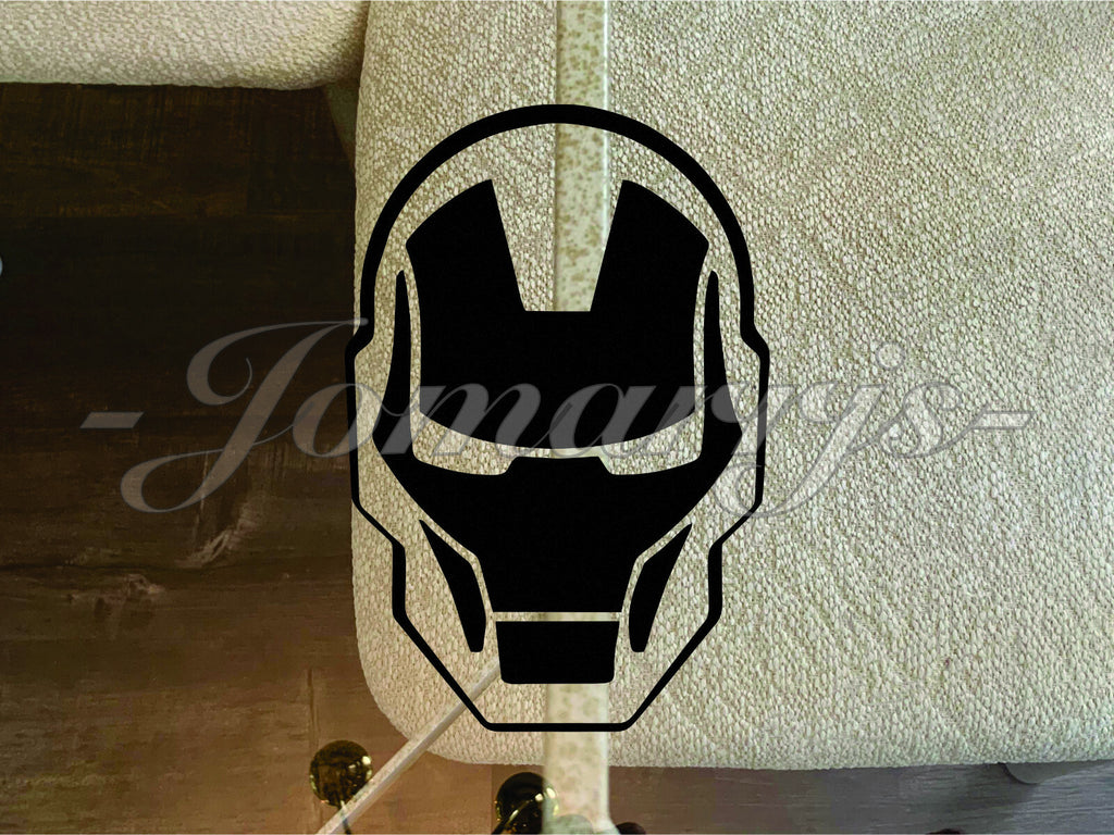 Iron Man Logo Sticker Decal Vinyl Comic Movie Marvel Avengers Starks Sz: 5"-18"