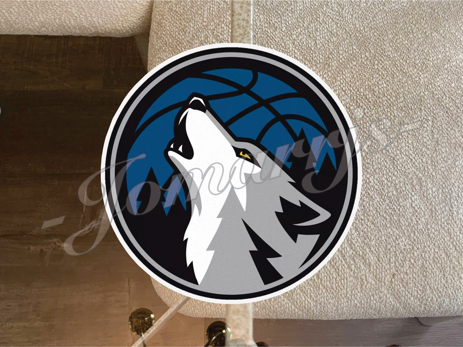 Minnesota Timberwolves Logo NBA Sticker Decal Vinyl waterproof 2"-18" laptop car