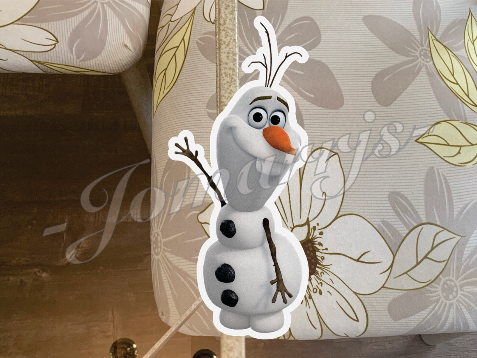 Frozen Elsa Anna Olaf Anime Custom Sticker Decal cute Car Laptop *Sz:5”-18”*