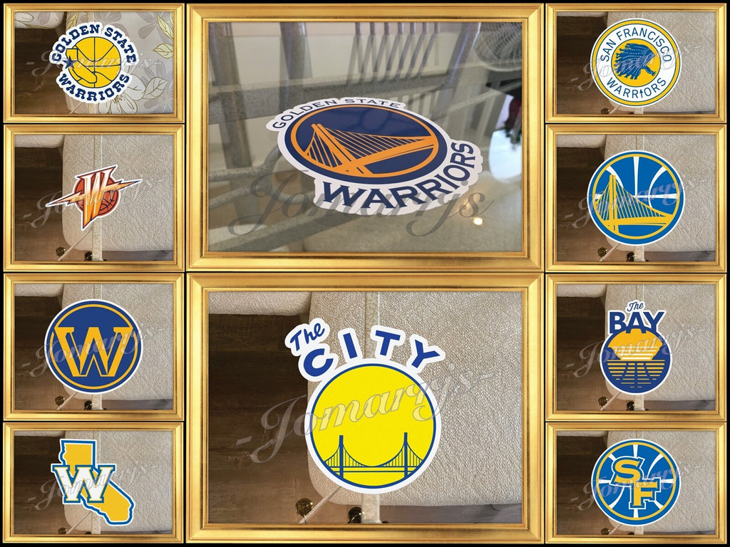 San Francisco Golden State Warriors Sticker Decal NBA Dubs 2-18” waterproof car