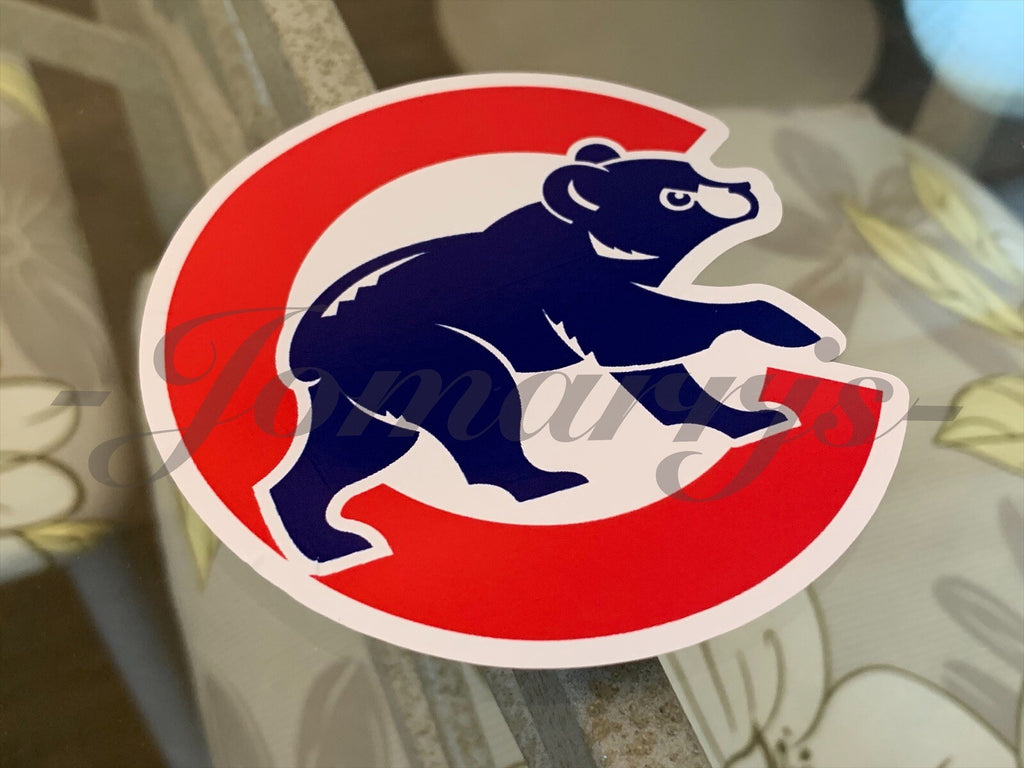 Chicagos Cubs Baseball Team Logo MLB Sticker Decal Vinyl 2-18" waterproof