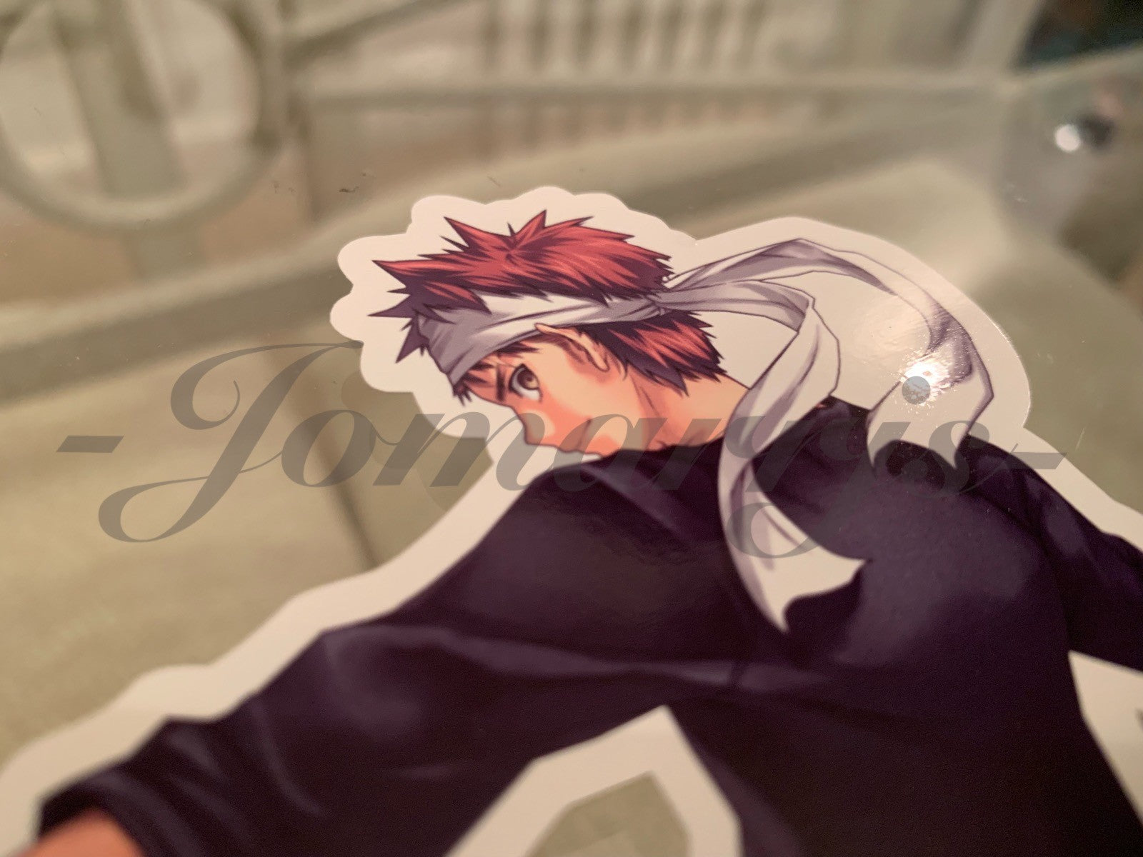 Food Wars! Shokugeki no Soma - Anime - Soma Yukihira Sticker Decal vinyl manga