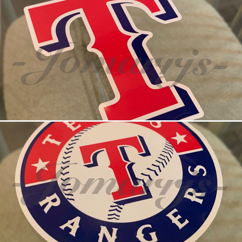 Texas Rangers Baseball Team Logo MLB Sticker Decal Vinyl 2"-18" waterproof