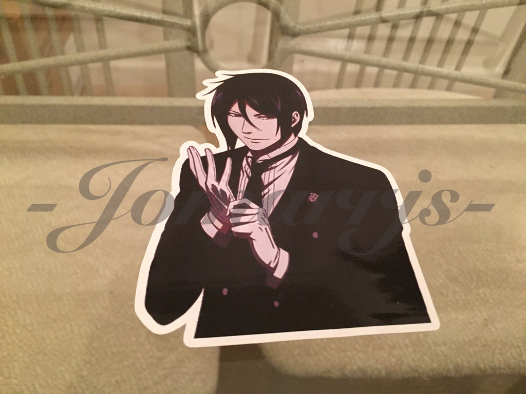 Black Butler Kuroshitsuji Anime - Sebastian Michaelis Sticker Decal Vinyl manga