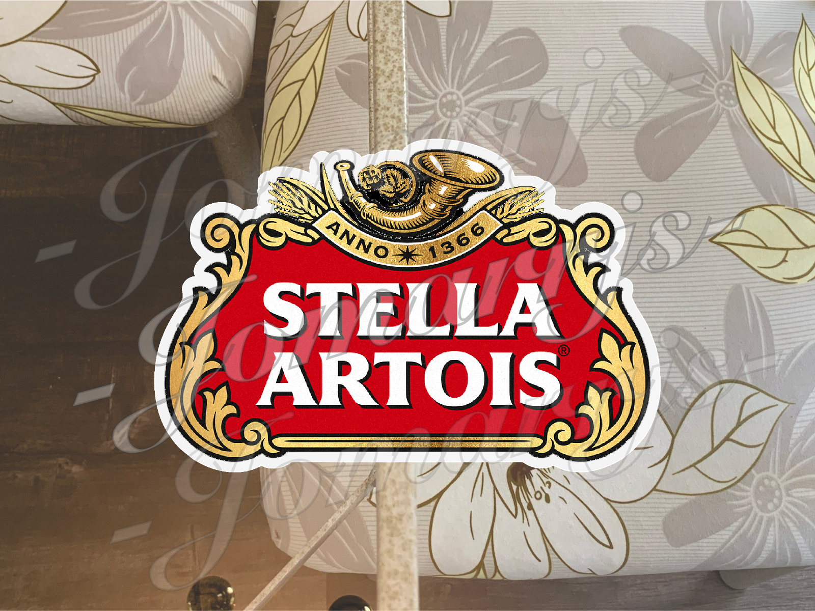 Stella Artois Premium Lager Belgium Beer Logo Sticker Decal waterproof 2"-18"