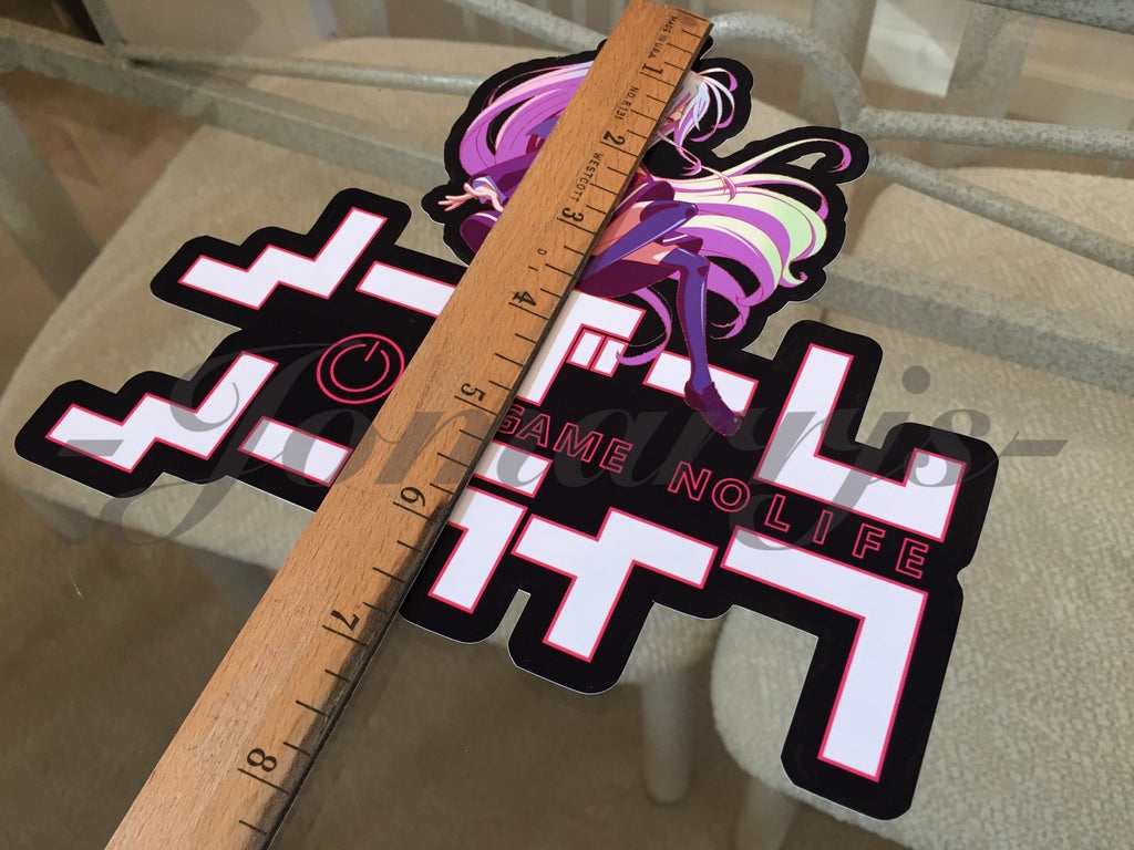 No Game No Life - Anime - Shiro Sticker Decals Vinyl Sign Comic sora lap top