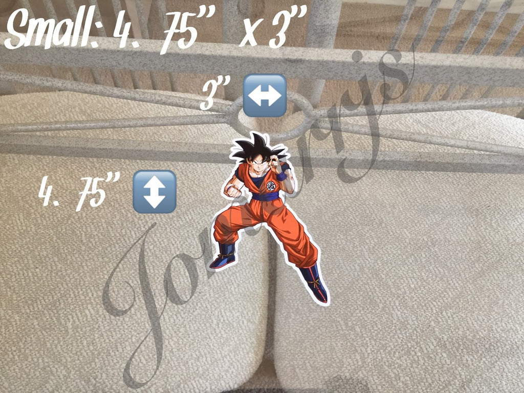 Dragon Ball Z Goku Stickers Decals Vinyl Sign Comic DBZ Super Saiyan *3 Sizes!*