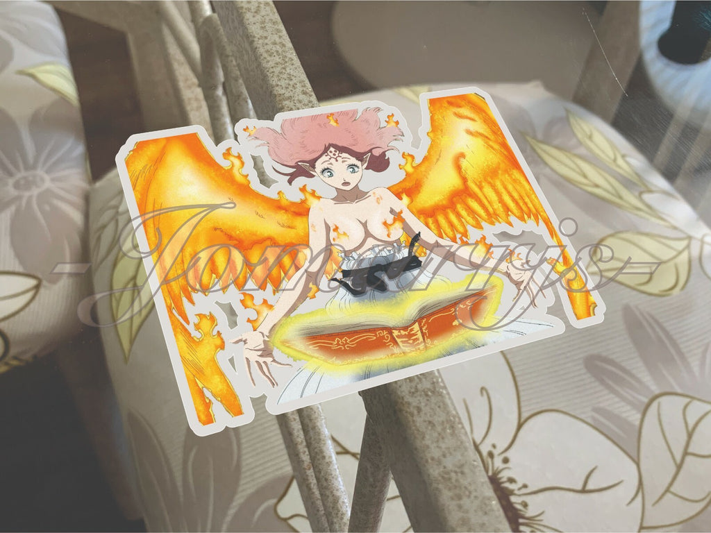 Black Clover - Anime - Fana Custom Colored Sticker Vinyl Decal manga laptop