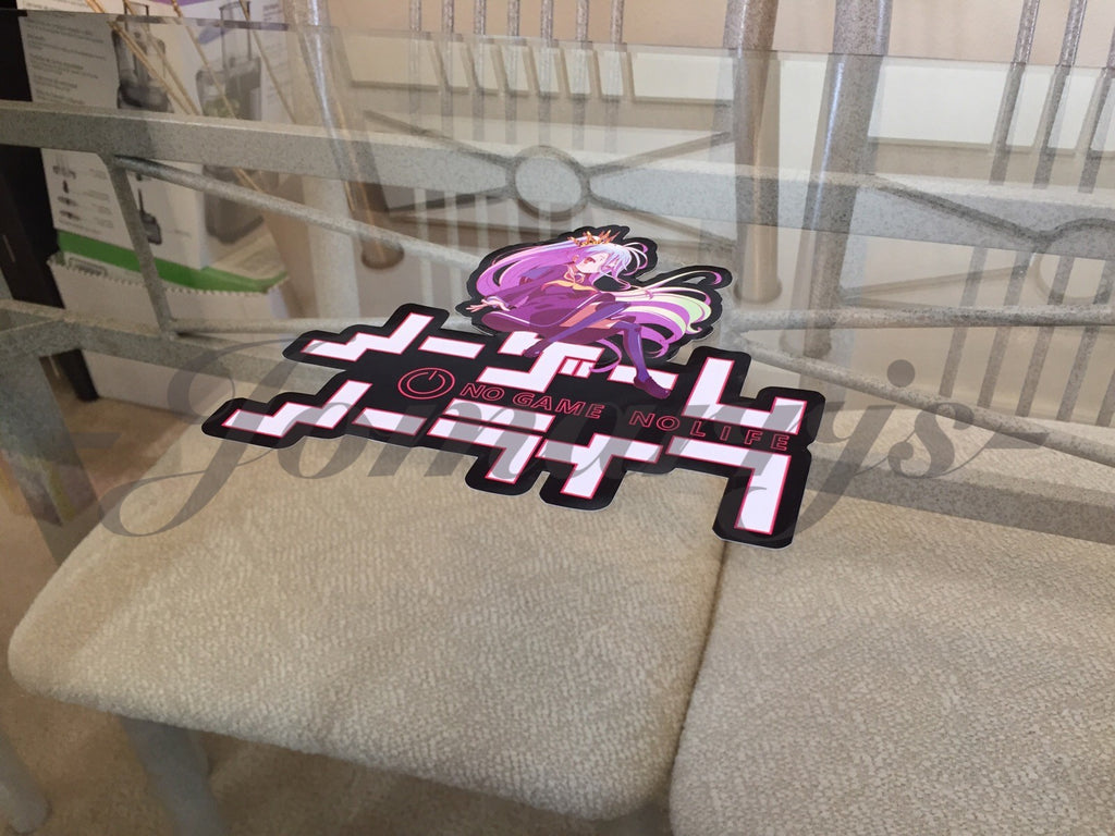 No Game No Life - Anime - Shiro Sticker Decals Vinyl Sign Comic sora lap top