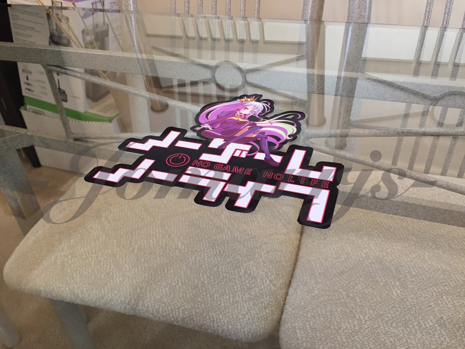No Game No Life - Anime - Shiro Sticker Decals Vinyl Sign Comic sora lap top