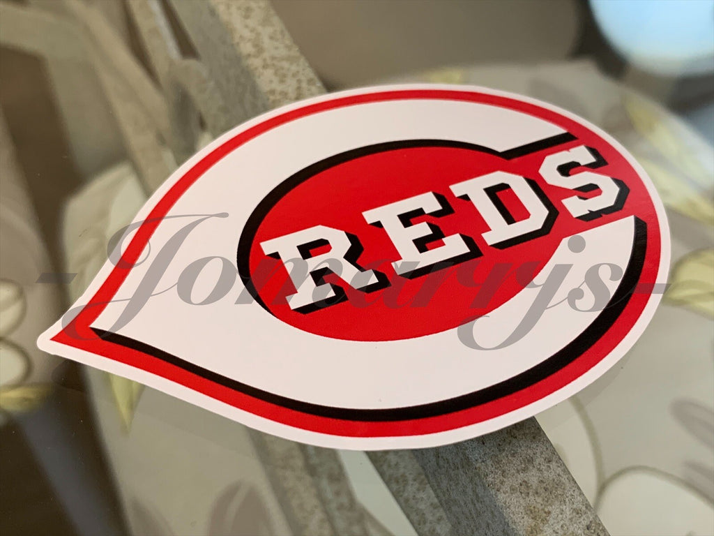 Cincinnati Reds Baseball Team Logo MLB Sticker Decal Vinyl 2-18" waterproof