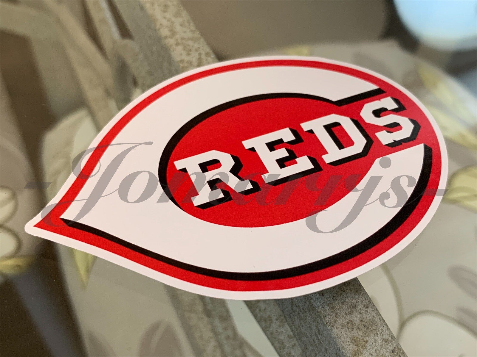 Cincinnati Reds Baseball Team Logo MLB Sticker Decal Vinyl 2-18" waterproof