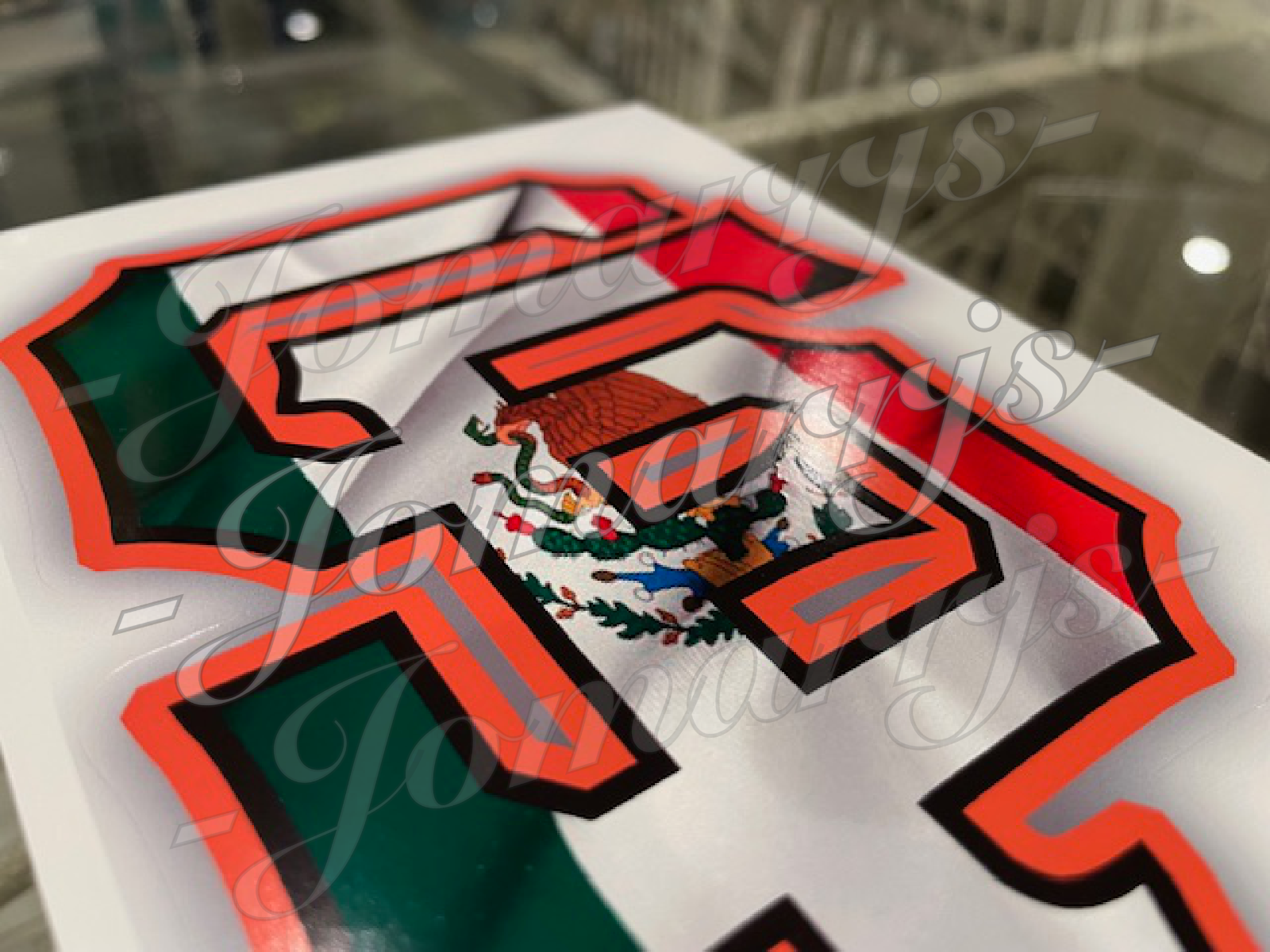 San Francisco Giants Custom Mexico Flag MLB Sticker Decal SF GIGANTES! 2"-18"