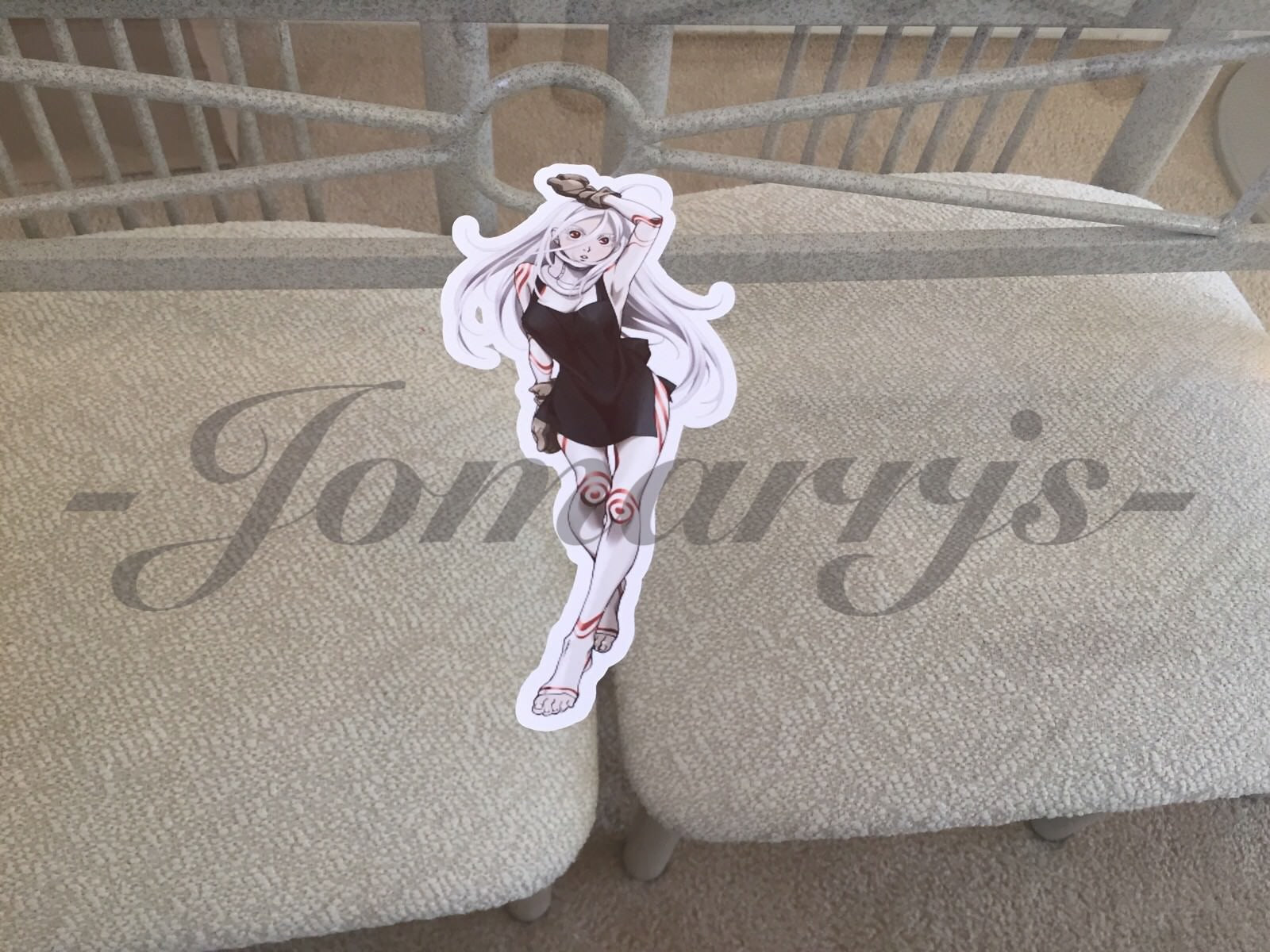 Deadman Wonderland - Anime - Shiro in Dress Sticker Decals Vinyl custom