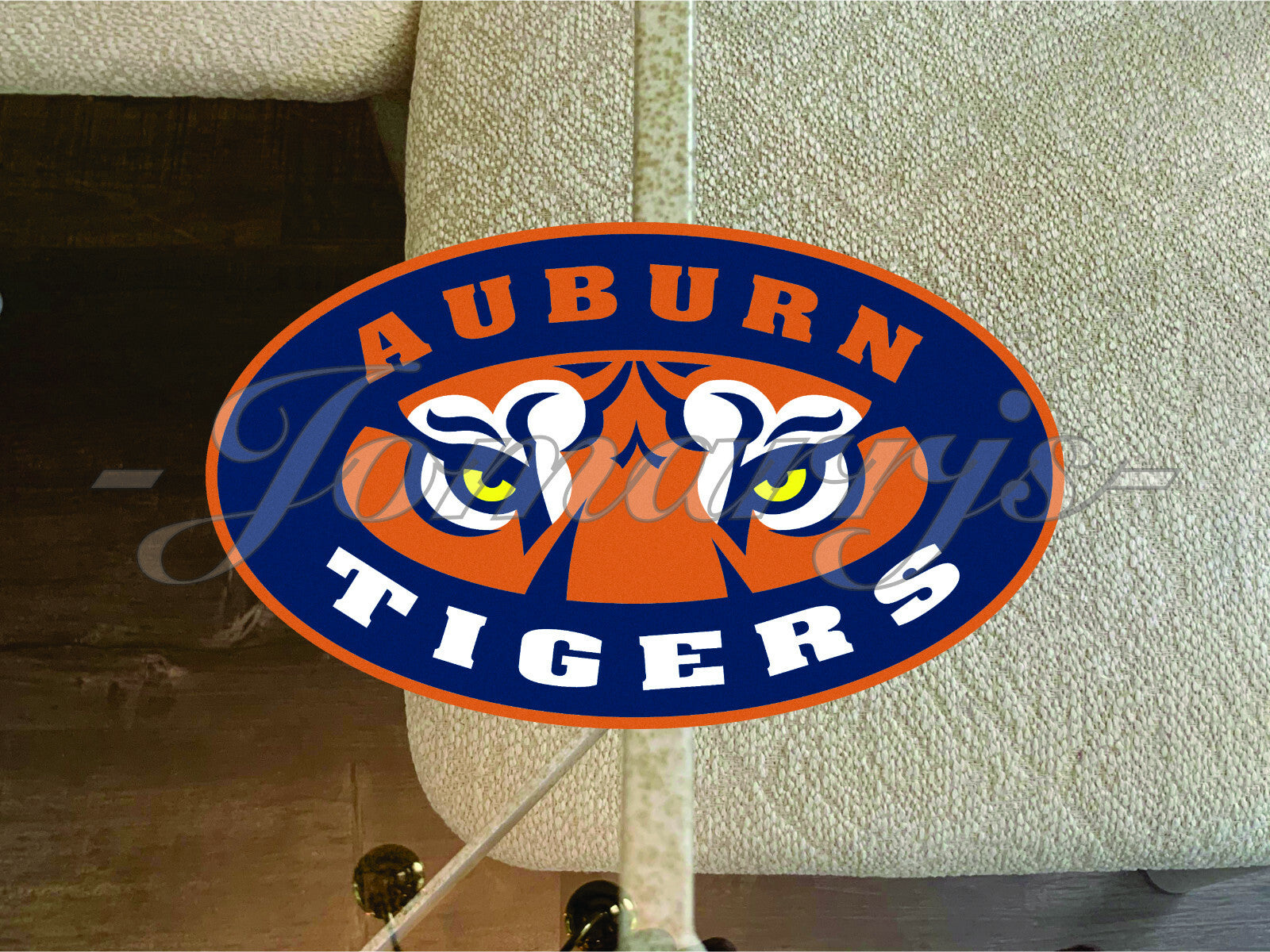 Auburn Tigers Football Logo NCAA Sticker Sign Vinyl Decal AU Aubie #WarEagle