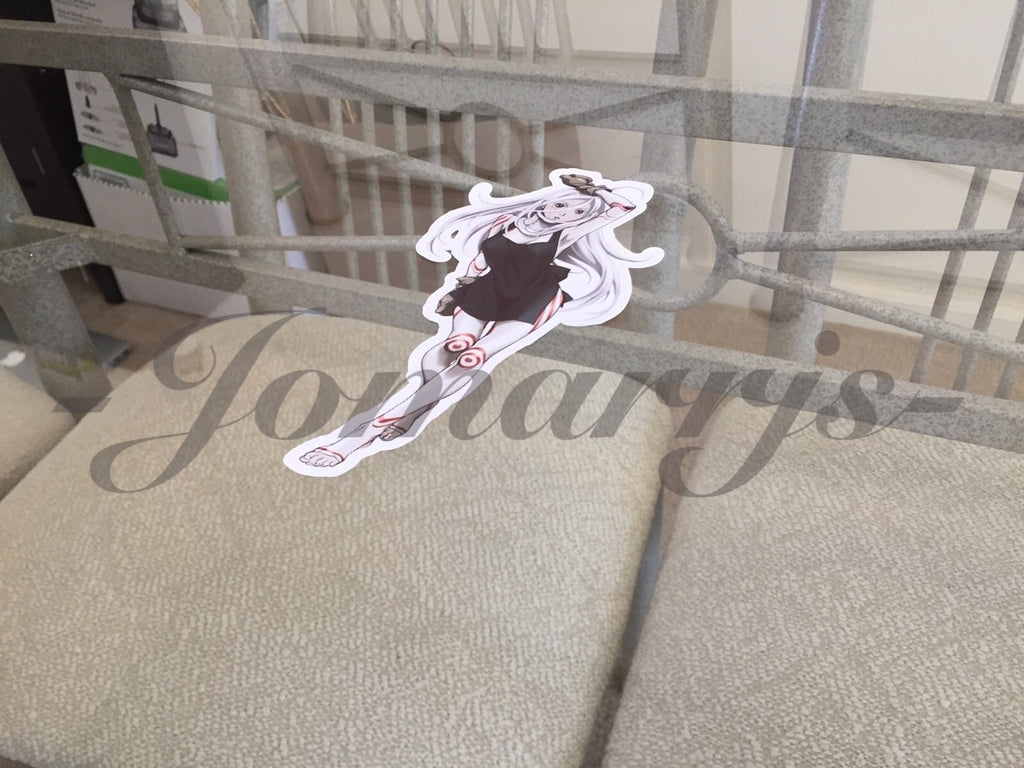 Deadman Wonderland - Anime - Shiro in Dress Sticker Decals Vinyl custom