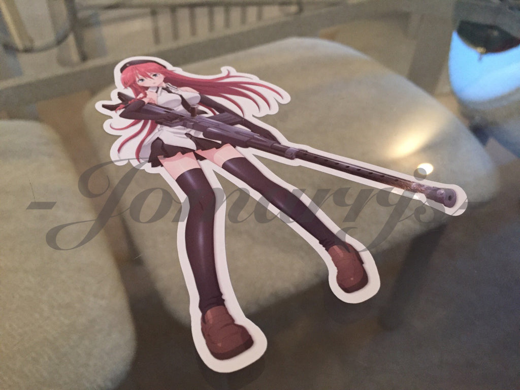 Trinity Seven - Anime - Lilith Asami Sticker Decals Vinyl binder laptop console