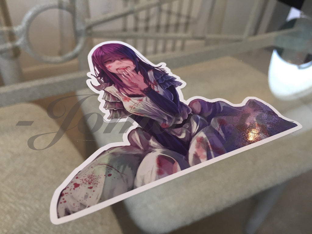 Tokyo Ghoul - Anime - Rize Kamishiro Sticker Decals Vinyl binder laptop console