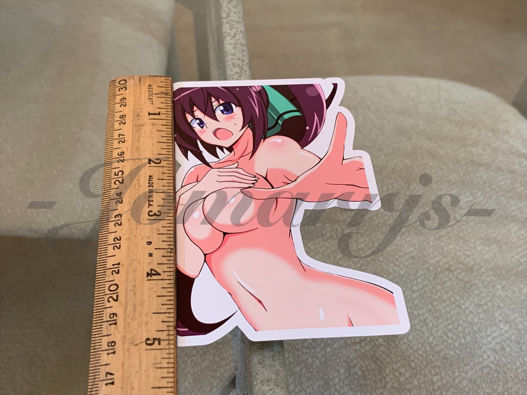 Infinite Stratos - Anime Shinonono Houki "Bare" Sticker Decal manga sexy bikini
