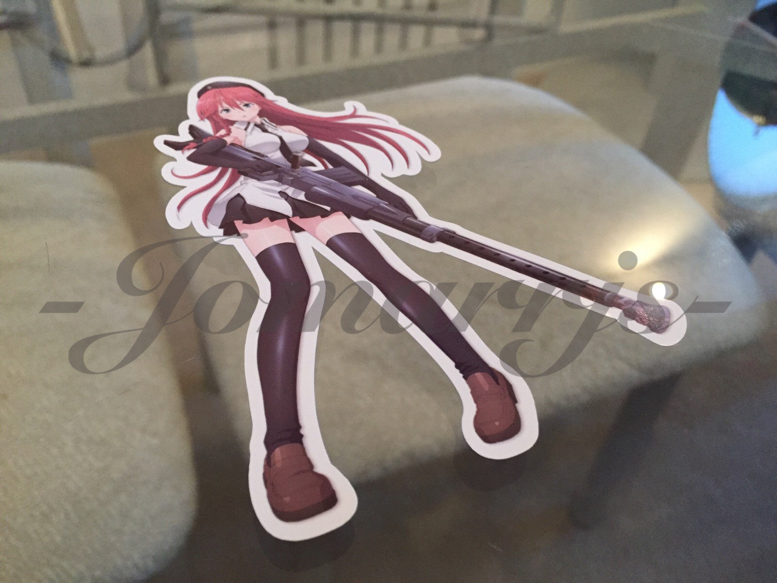 Trinity Seven - Anime - Lilith Asami Sticker Decals Vinyl binder laptop console