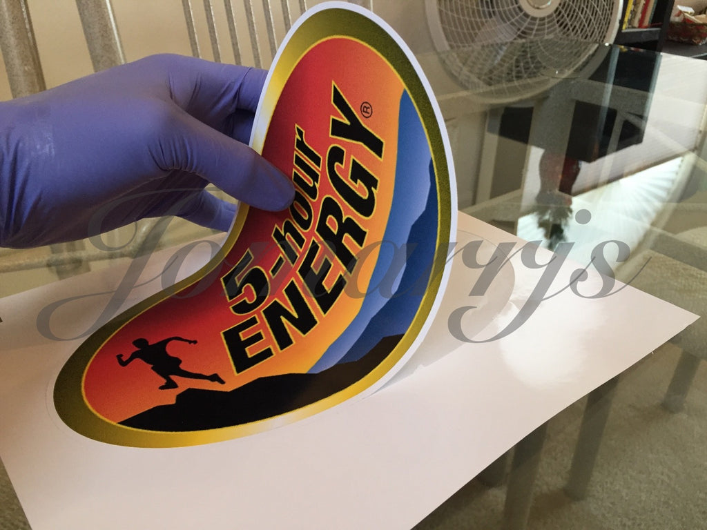 5 Hour Energy Drink Stickers Decal Sign Logo BMX Motocross