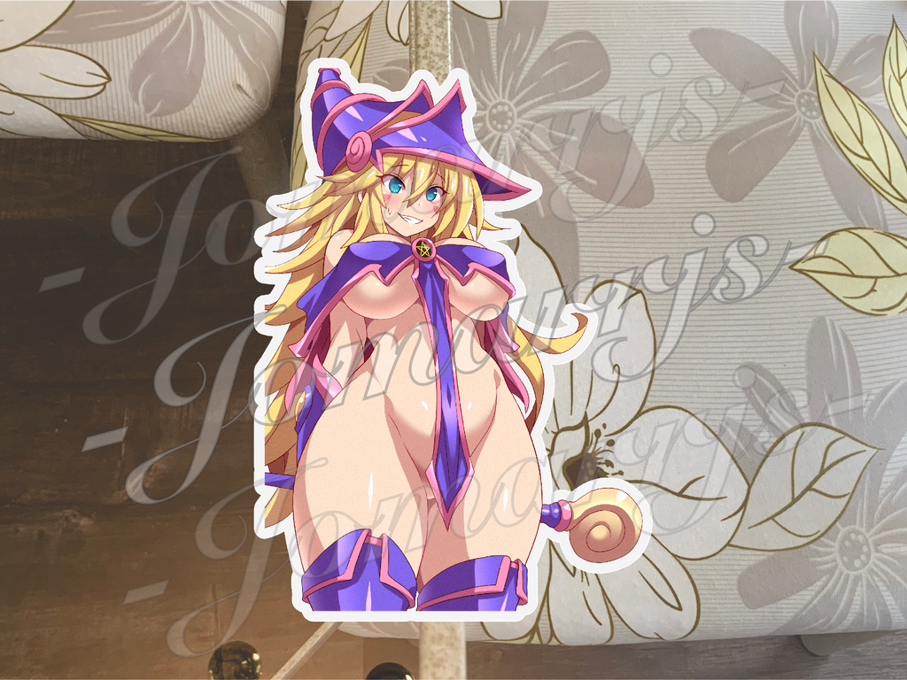 Yu-Gi-Oh Anime - Dark Magician Girl 0003 Bikini Sticker Decal Vinyl manga ecchi