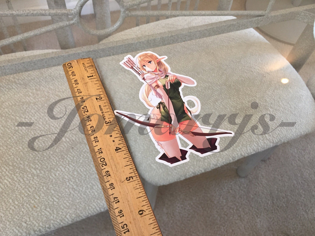 Gate - Anime - Tuka Luna Marceau "Arrows" Sticker Decal Vinyl Comic laptop manga
