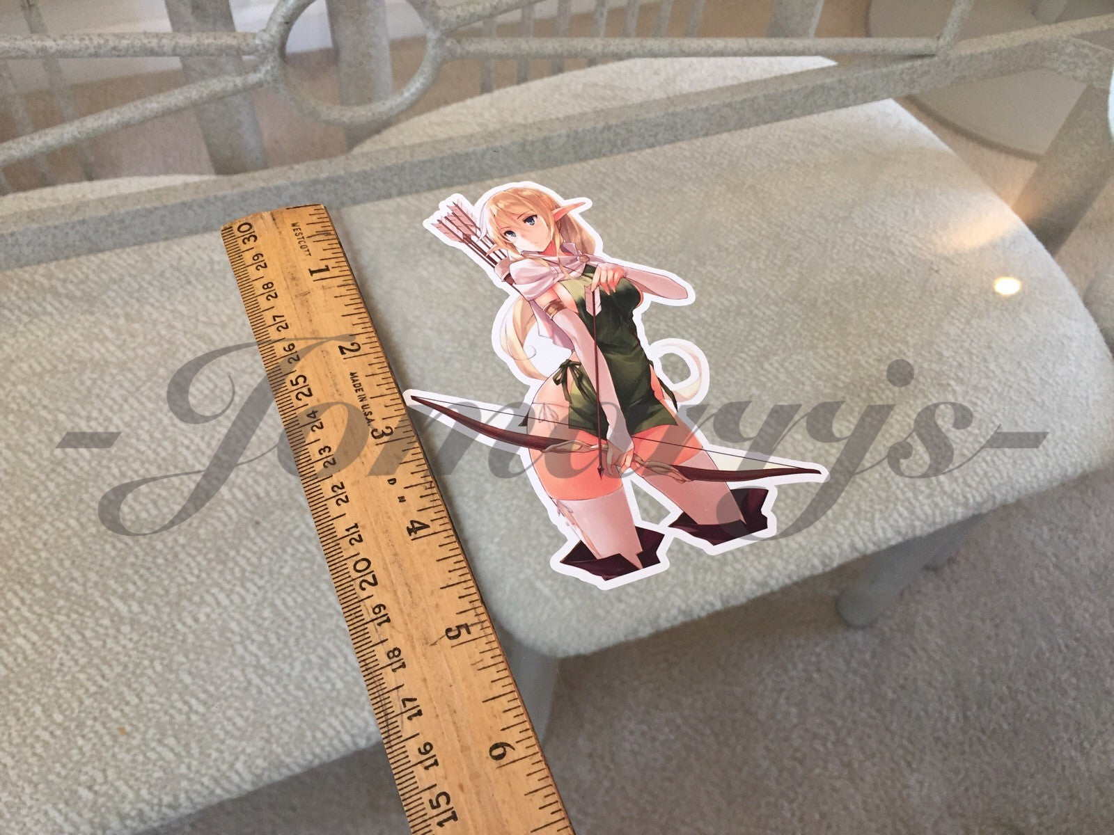 Gate - Anime - Tuka Luna Marceau "Arrows" Sticker Decal Vinyl Comic laptop manga