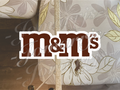 Custom M&M Logo Candy fan Peanut Caramel Butter Vinyl Sticker Decal car tumbler