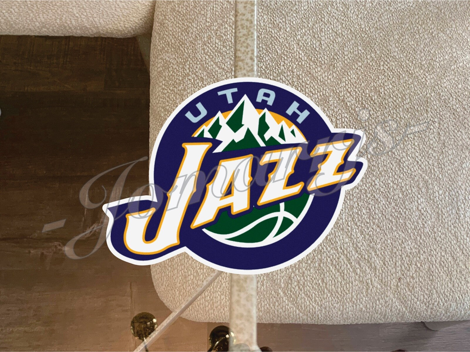 Utah Jazz Logo NBA Sticker Decal Vinyl waterproof 2"-18" phone tumbler car