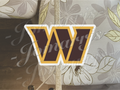 Washington Professional Football Team Logo Vinyl Sticker Decal 2.5"-24"