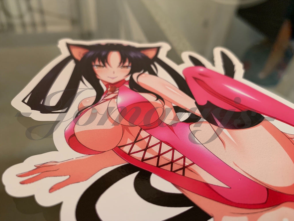 Highschool DxD - Anime Kuroka Toujou Bikini Sun Fun Sticker Decal high school