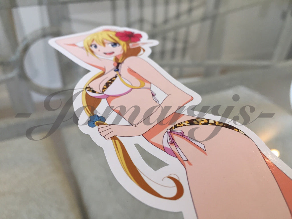 Gate - Anime - Tuka Luna Marceau Bikini Sticker Decal Vinyl Comic laptop manga