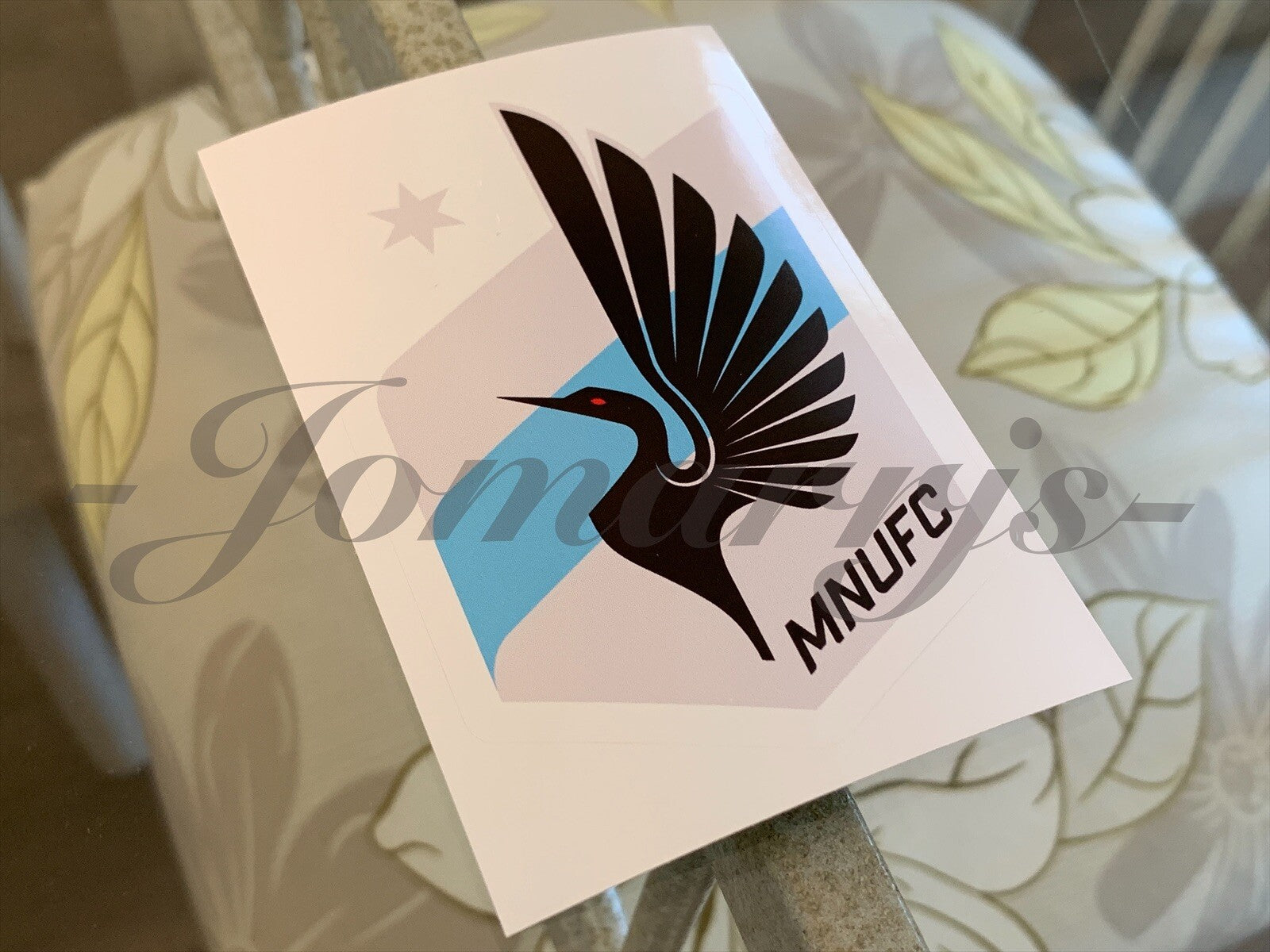 Minnesota United FC Football Club Team Logo MLS Sticker Decal Vinyl #MNUFC