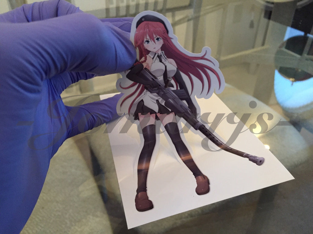 Trinity Seven - Anime - Lilith Asami Sticker Decals Vinyl binder laptop console