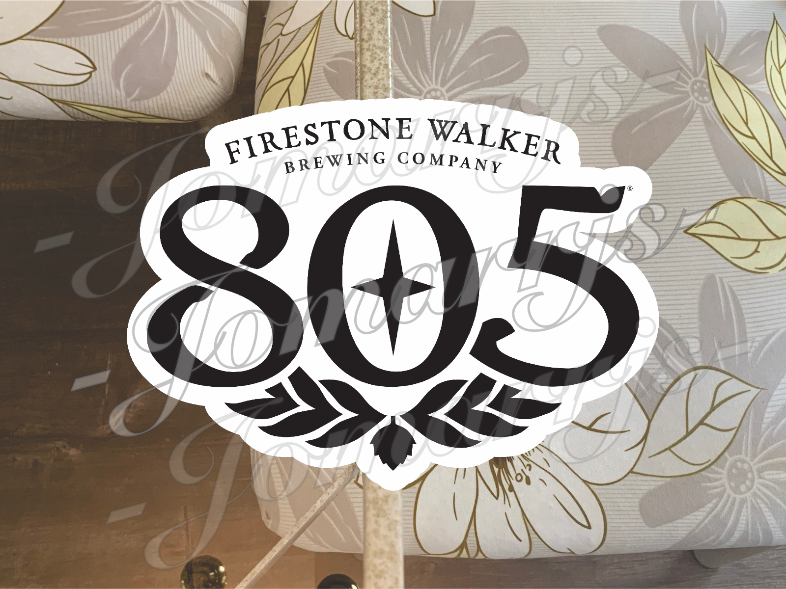 Firestone Walker 805 Beer Cerveza Lager Logo Sticker Decal fan tumbler Sz 3"-18"