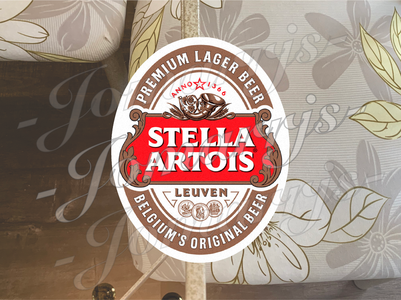 Stella Artois Premium Lager Belgium Beer Logo Sticker Decal waterproof 2"-18"