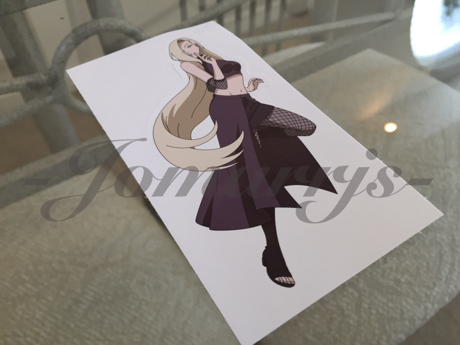 Naruto - Anime - Ino Yamanaka Sticker Decals Vinyl Sign Comic car laptop surface