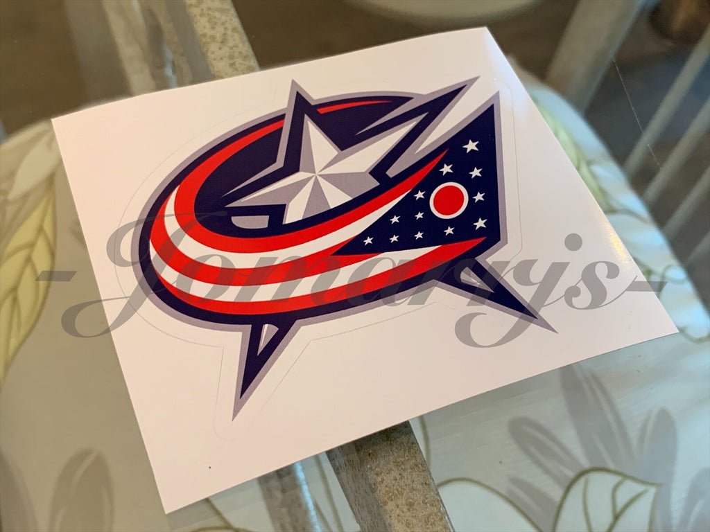 Columbus Blue Jackets Hockey Team Logo NHL Sticker Decal Vinyl #CBJ