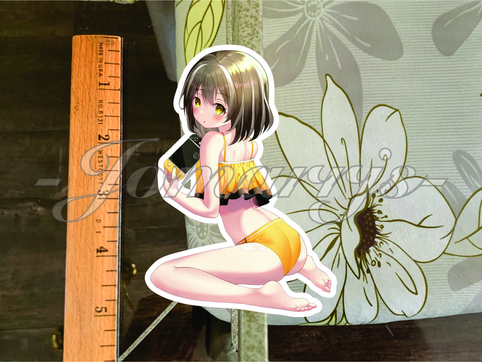 Arknights - Anime - Magallan Bikini Sun Fun Sticker Decal Vinyl ecchi manga