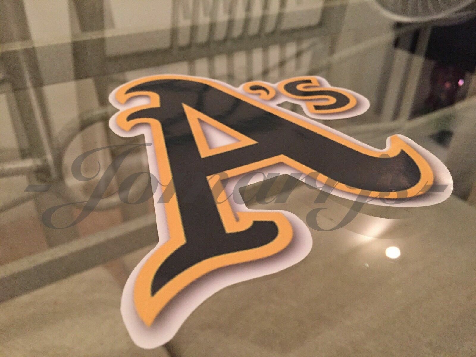 Oakland Athletics Logo A's Emblem MLB Sticker Decal waterproof 2"-18"