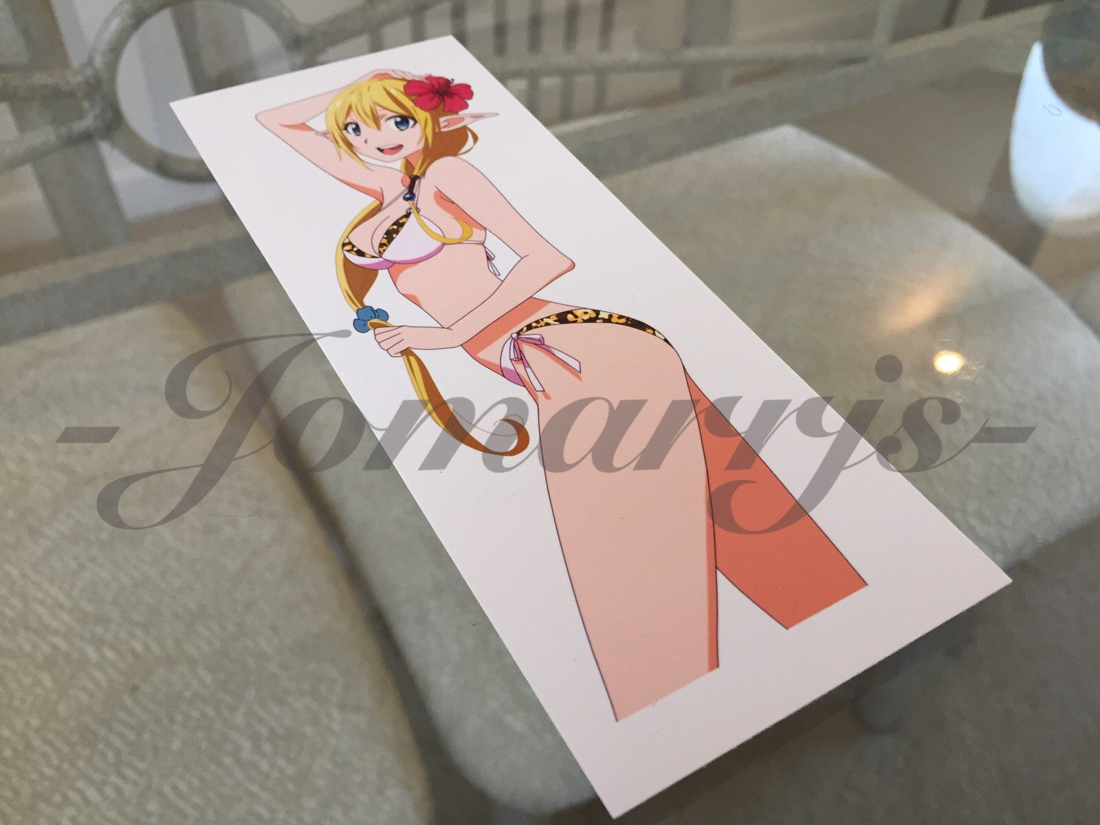 Gate - Anime - Tuka Luna Marceau Bikini Sticker Decal Vinyl Comic laptop manga