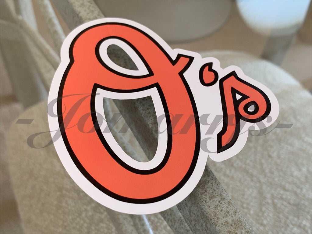 Baltimore Orioles Baseball Logo MLB Sticker Decal Vinyl The O's 2-18" waterproof