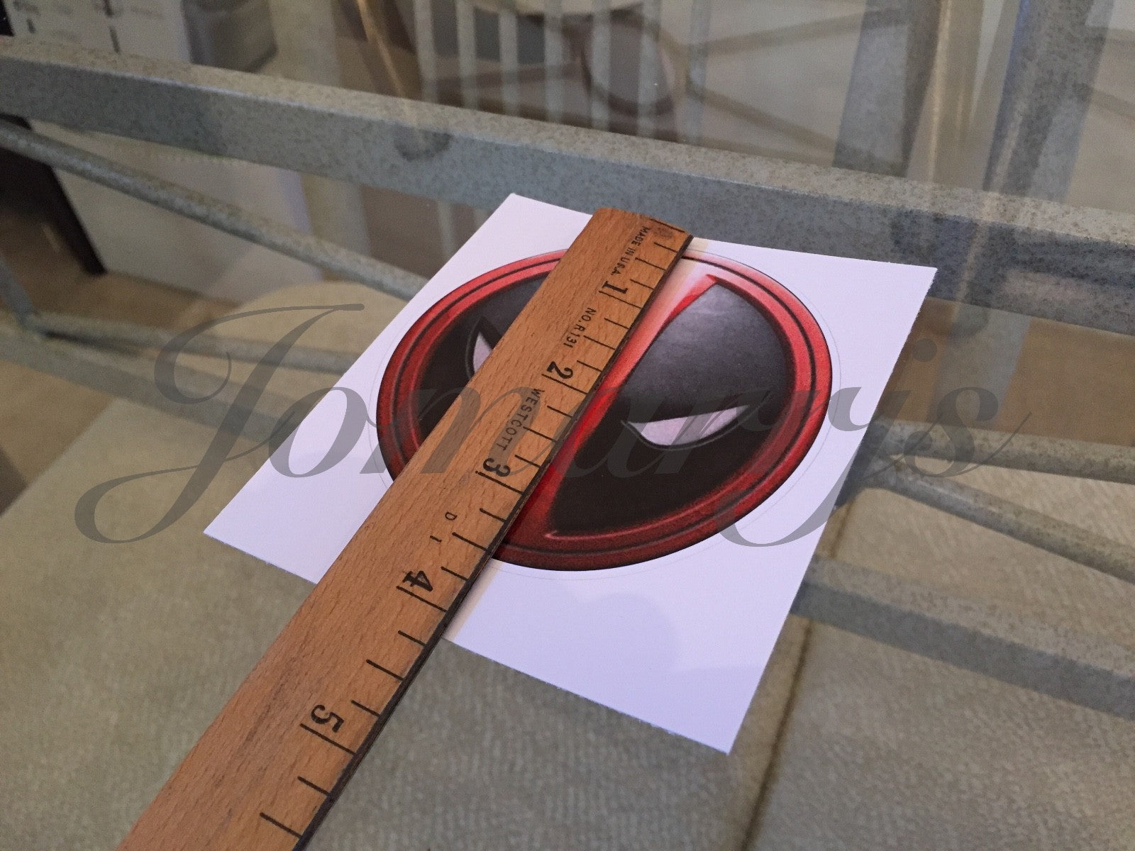 Marvel Deadpool Logo Stickers Decal Vinyl Sign Comic Movie